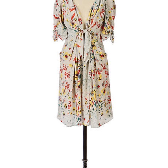 Anthropologie Baraschi brand soft silk dress - Picture 8 of 8